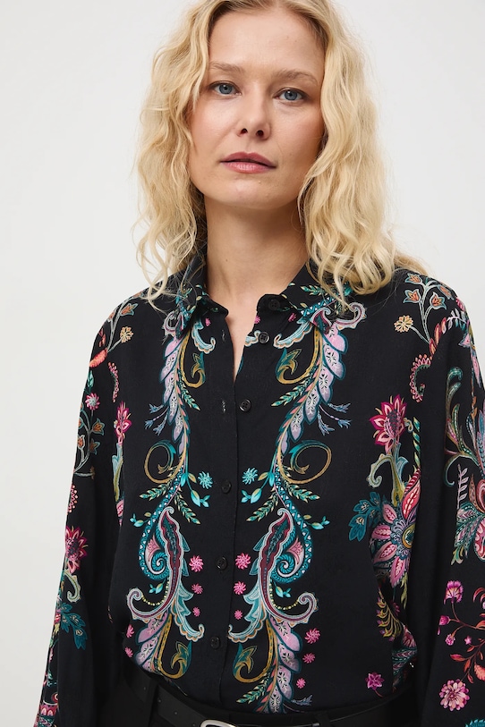 Medicine koszula czarny RW25-KDDC00