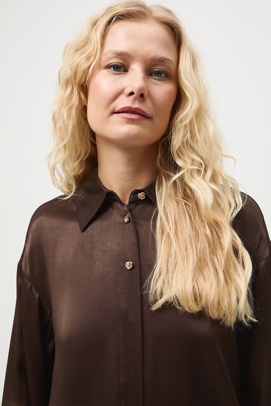 Medicine koszula brązowy RW25-KDDC01