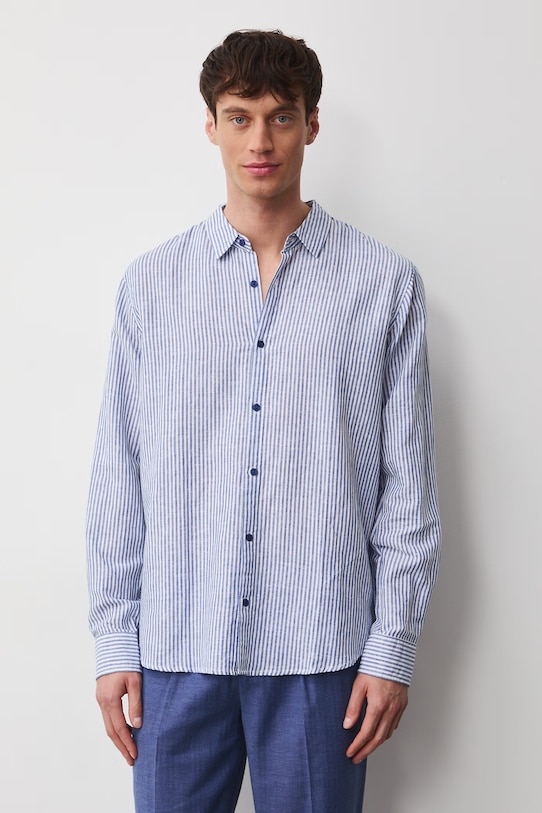 Medicine koszula wzorzyste niebieski RW25.KDM010