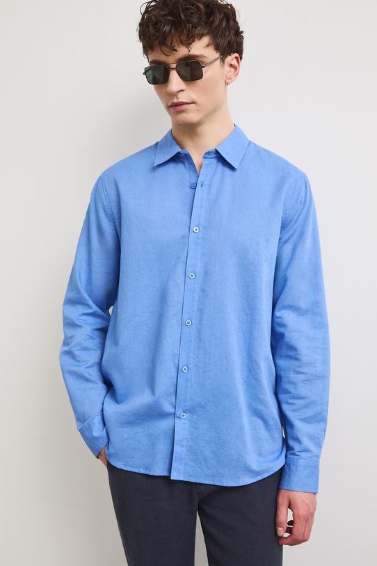 Medicine koszula RW25-KDM011 niebieski RS26