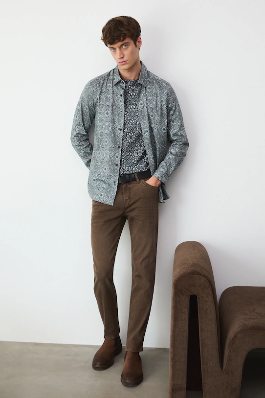 Medicine koszula wzorzyste multicolor RW25-KDM073