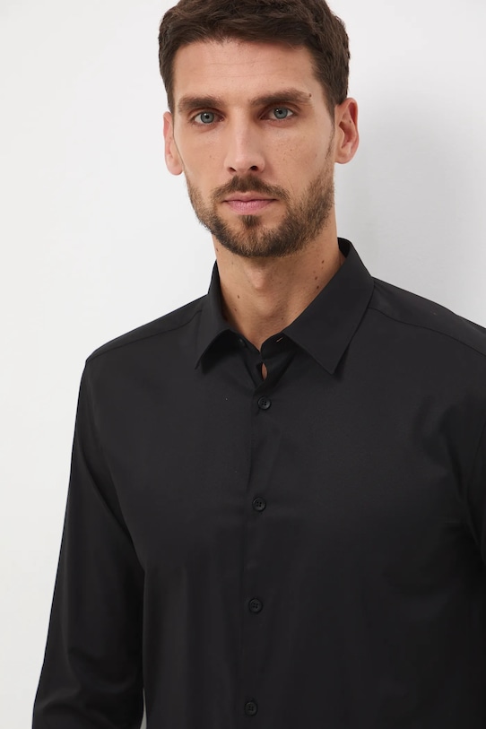 Medicine koszula czarny RW25-KDM090