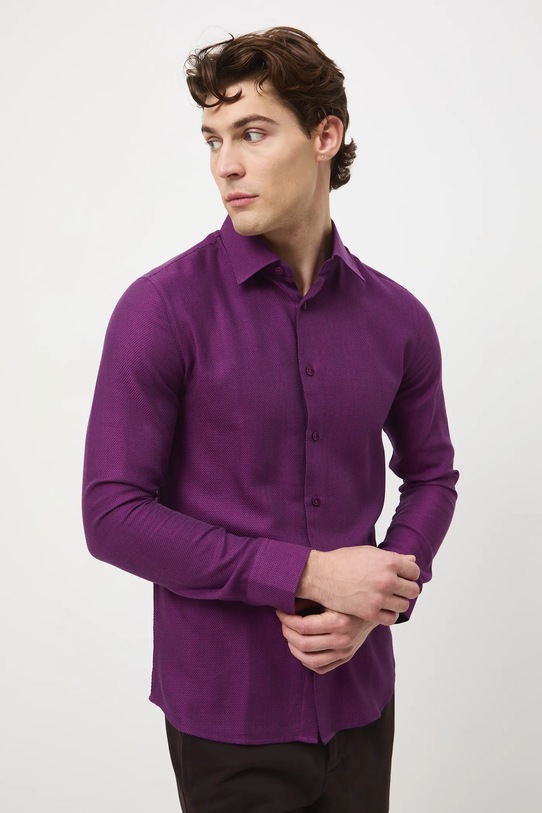 Medicine koszula długi fioletowy RW25-KDM092