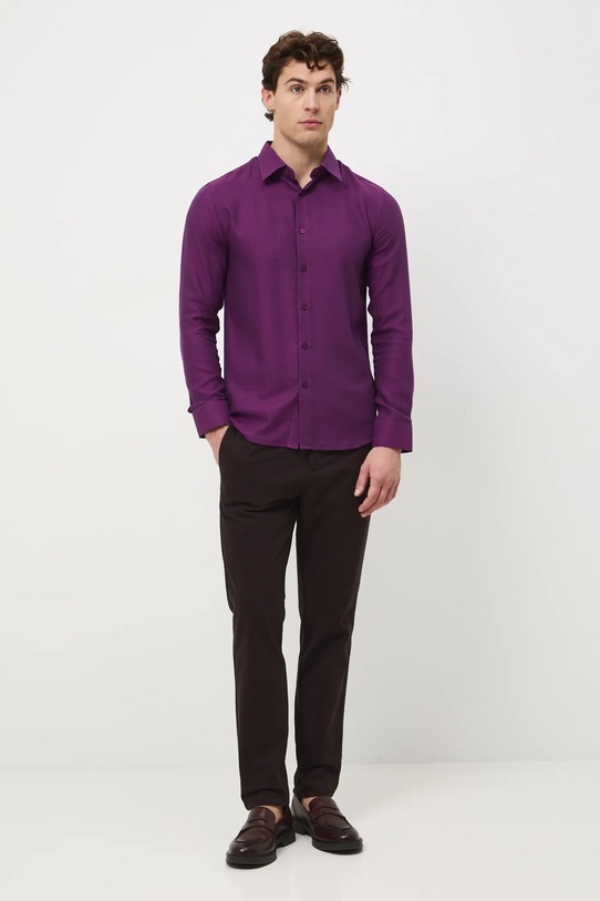 Medicine koszula RW25-KDM092 fioletowy RW25