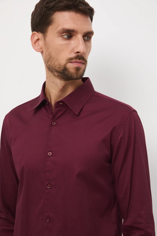Medicine koszula bordowy RW25-KDM098