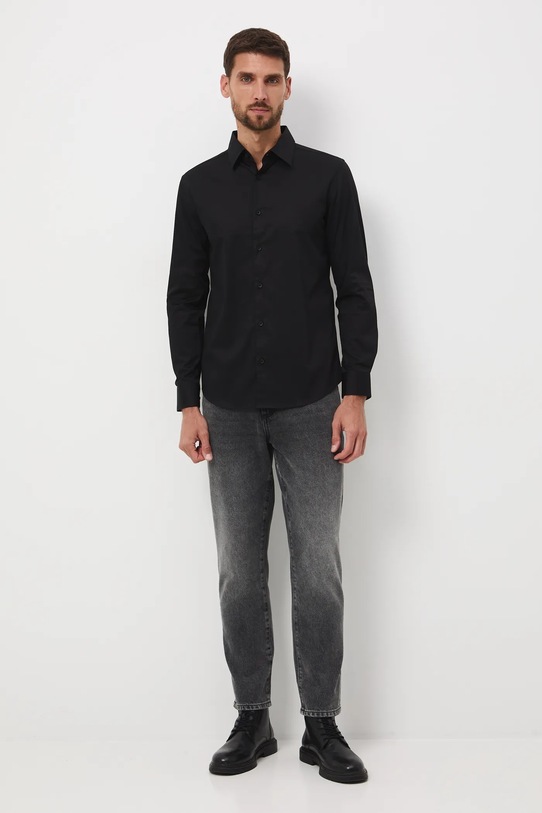 Medicine koszula RW25-KDM098 czarny RW25