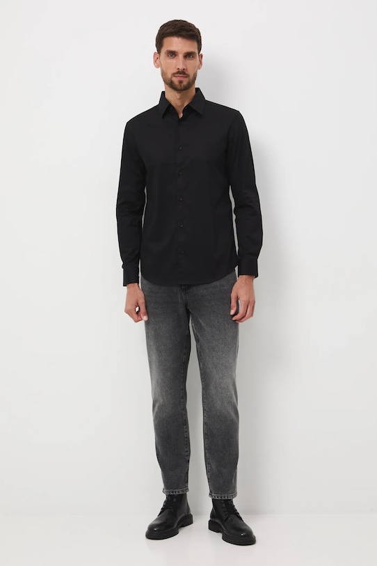 Medicine koszula RW25-KDM098 czarny RW25