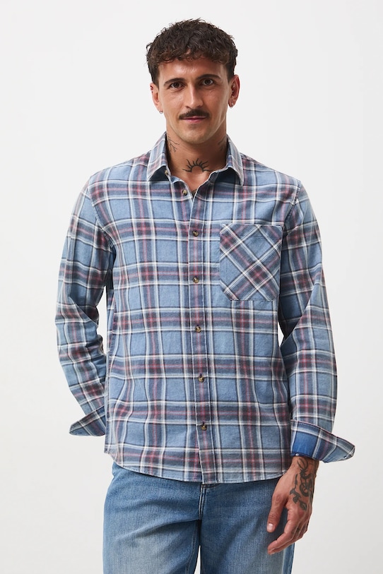 Medicine koszula bawełniana wzorzyste multicolor RW25-KDM410