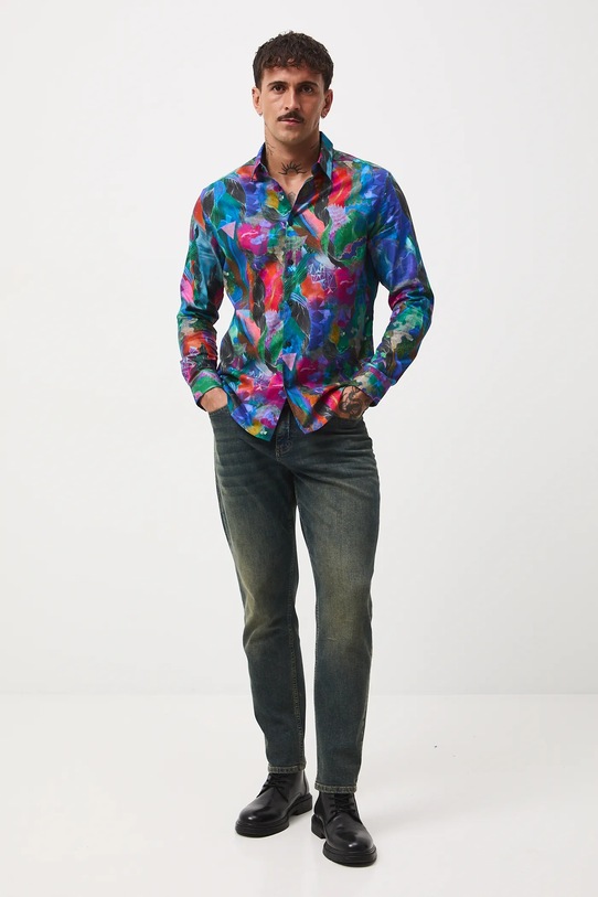 Odzież Medicine koszula bawełniana RW25-KDM552 multicolor