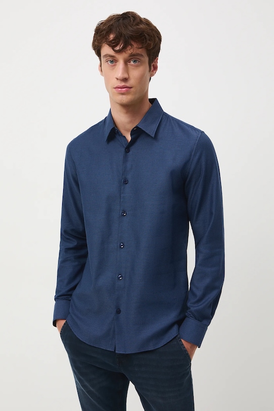 Košulja Medicine casual mornarsko plava RW25-KDM700