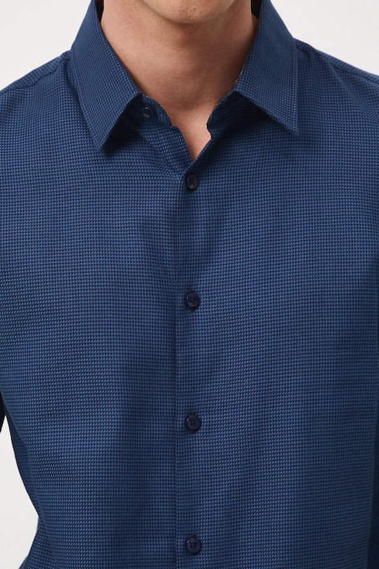 Košulja Medicine RW25-KDM700 mornarsko plava