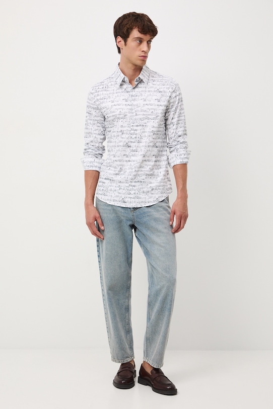 Odzież Medicine koszula RW25-KDM755 biały