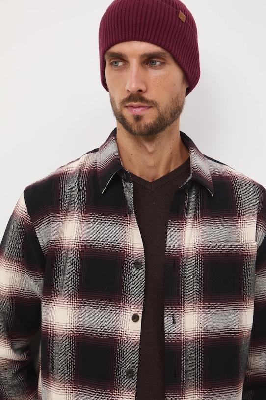 Medicine koszula bawełniana brązowy RW25-KDM904