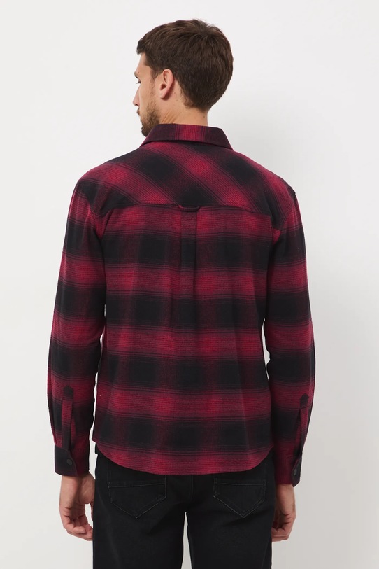 Odzież Medicine koszula bawełniana RW25-KDM905 bordowy