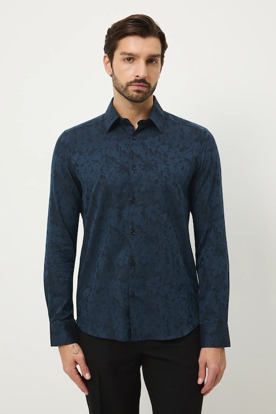 Medicine koszula bawełniana RW25-KDMB21 zielony RW25