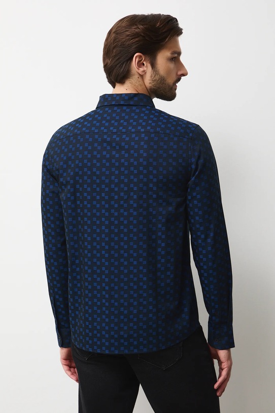 Odzież Medicine koszula bawełniana RW25-KDMB22 granatowy