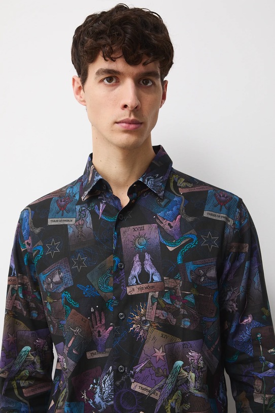 Medicine koszula bawełniana multicolor RW25-KDMC10