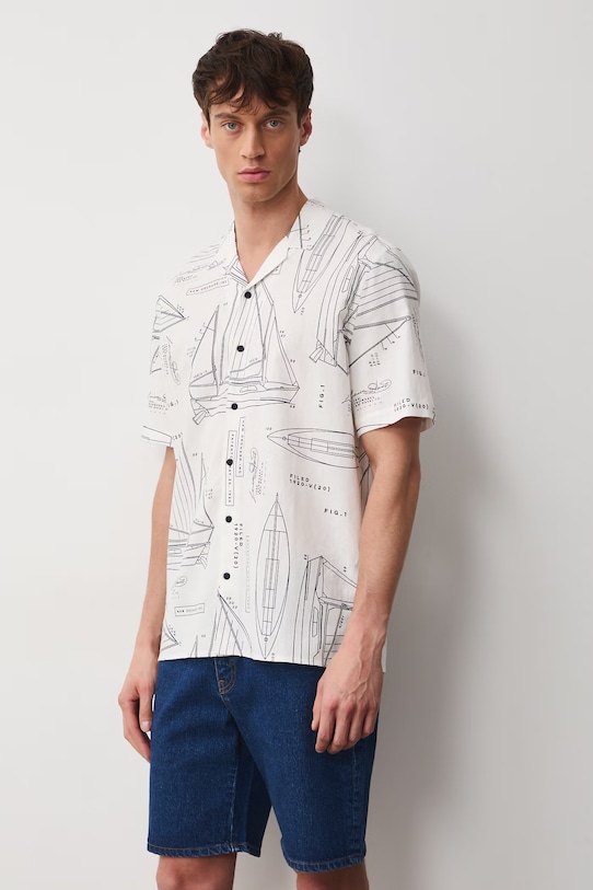 Рубашка Medicine белый RW25-KKM102