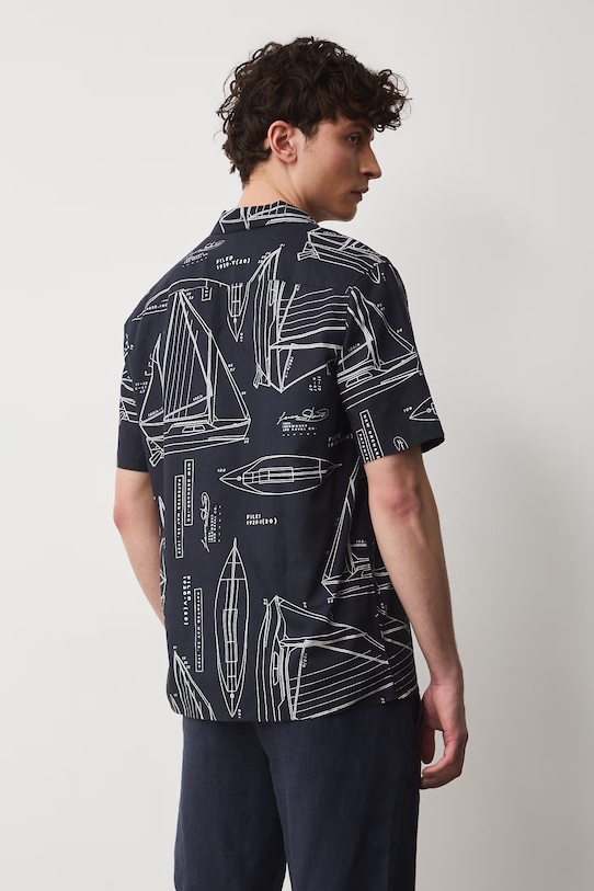 Odjeća Košulja Medicine RW25-KKM102 mornarsko plava