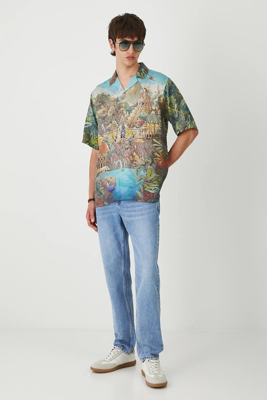 Odzież Koszula męska z kolekcji Lands of Legends – El Dorado RW25-KKM205 multicolor