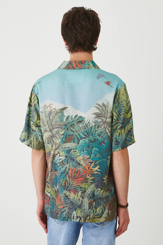 Koszula męska z kolekcji Lands of Legends – El Dorado multicolor RW25-KKM205