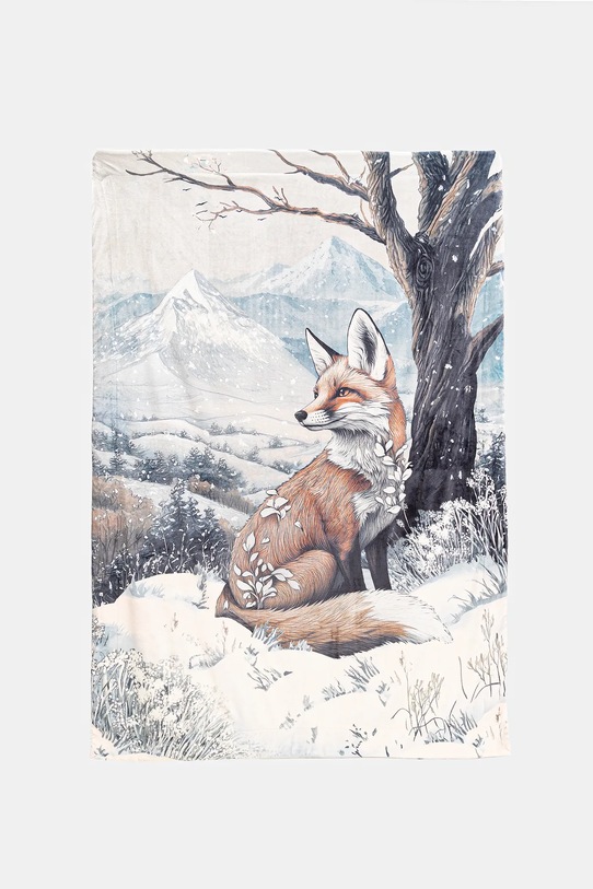 Koc polarowy wzorzysty 160 x 220 cm multicolor RW25-KOU603