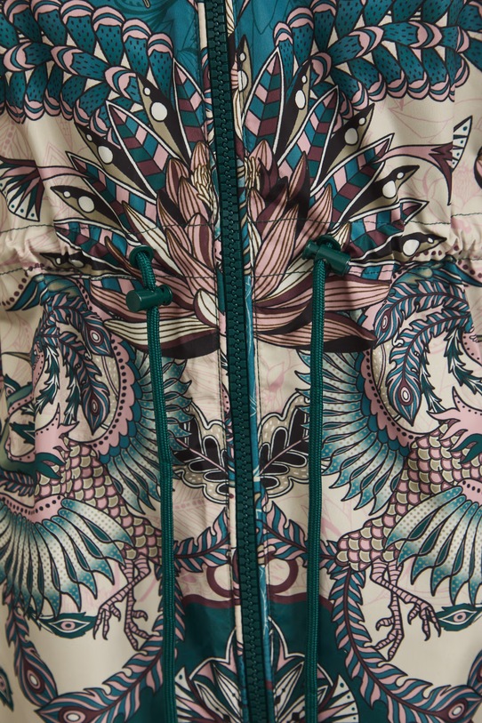 Parka oversize wzorzysta RW25-KPD100