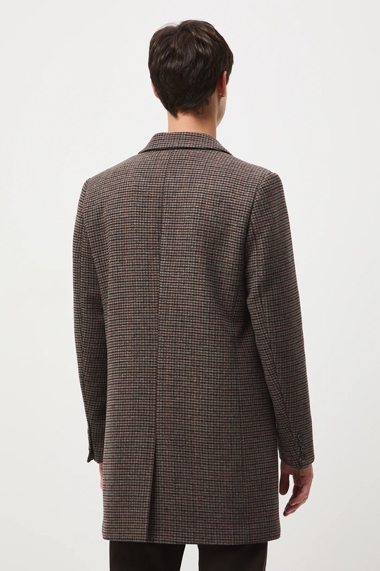 Medicine kabát gyapjú keverékből barna RW25-KPM501