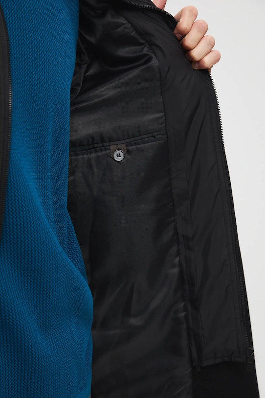 Medicine płaszcz z domieszką wełny RW25-KPM506