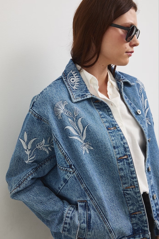 Medicine geacă jeans RW25-KUD100 albastru