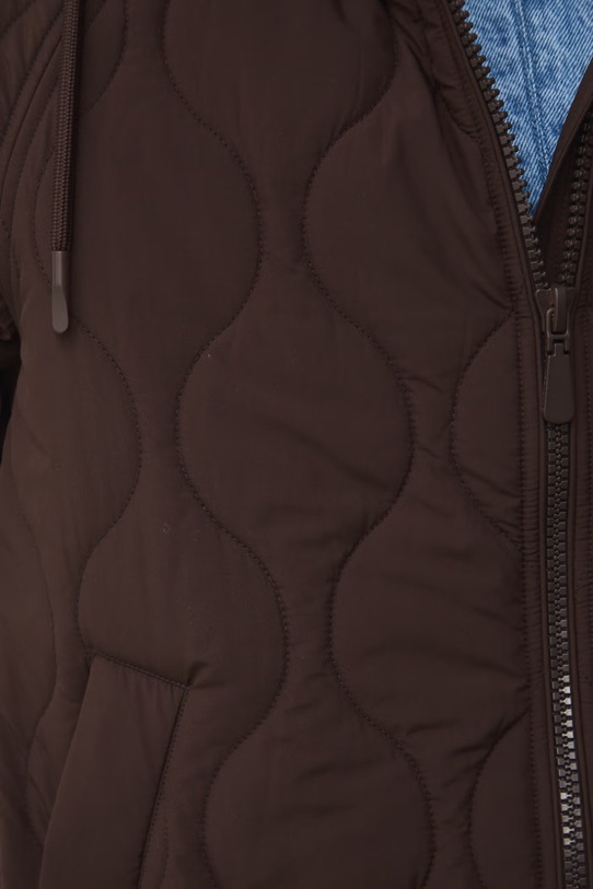 Medicine geacă petrecută pentru femei RW25-KUD304 maro