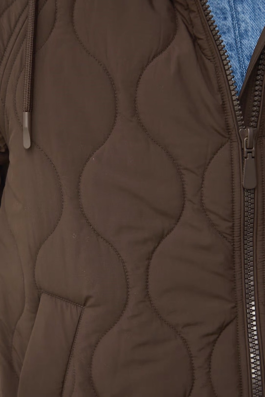 Medicine geacă petrecută pentru femei RW25-KUD304 maro