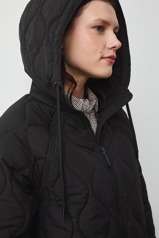 Medicine rövid kabát fekete RW25-KUD304