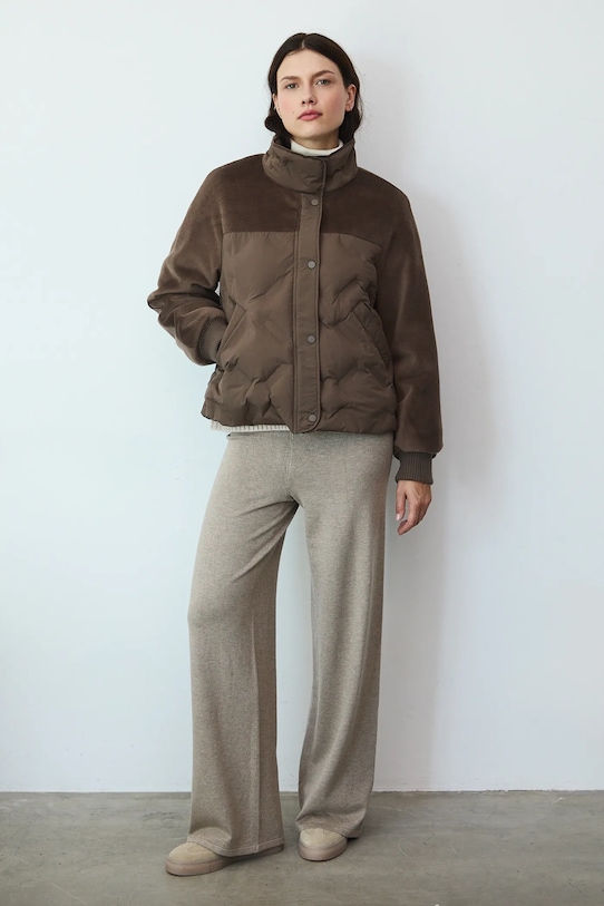 Medicine giacca foderato marrone RW25-KUD500