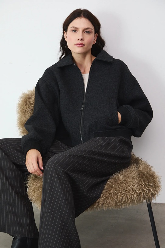 Medicine kurtka bomber RW25-KUD504 szary RW25