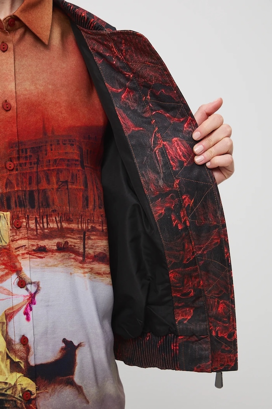 Bunda z kolekcie Zdzisław Beksiński x Medicine RW25-KUDA50