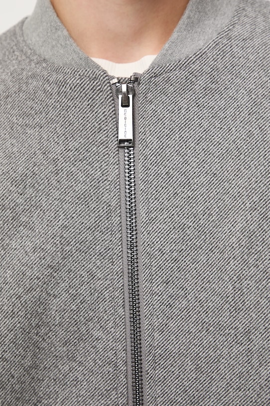 Kurtka bomber męska melanżowa RW25-KUM510 szary