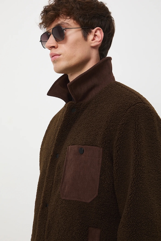 Medicine kurtka koszulowa brązowy RW25-KUM603