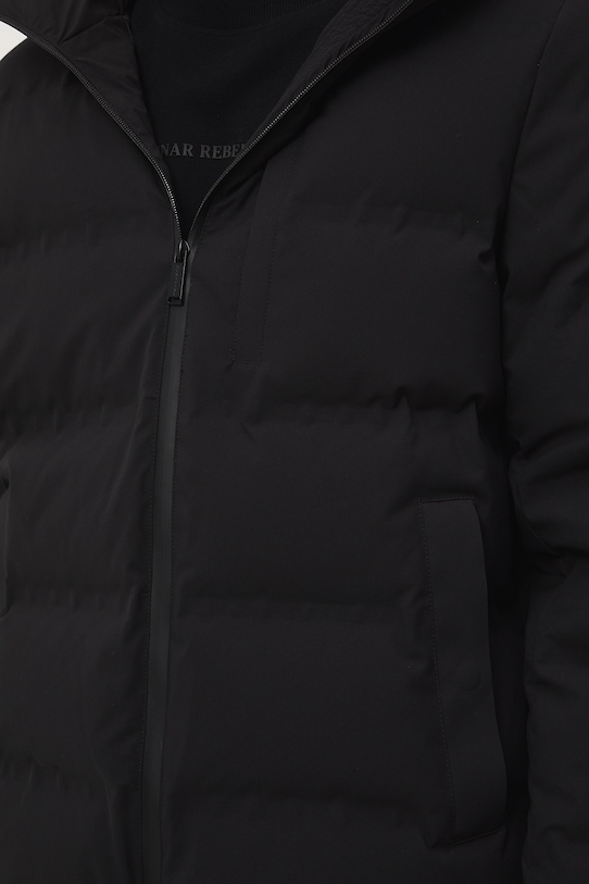 Kurtka puchowa męska pikowana RW25-KUM711 czarny