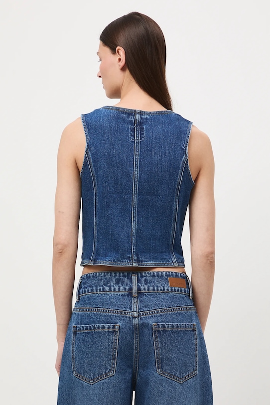 Odzież Medicine kamizelka jeansowa RW25-KZD400 niebieski