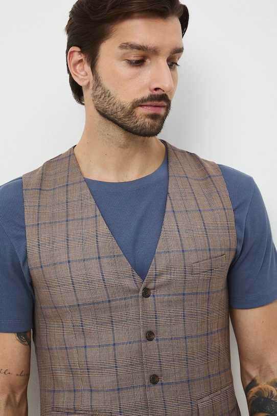 Medicine kamizelka brązowy RW25-KZMB32