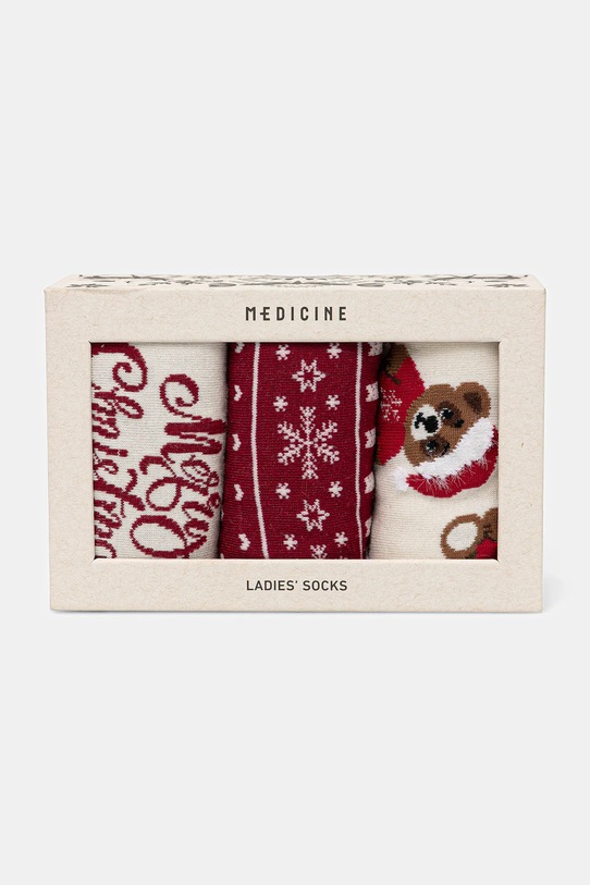 Oblečenie Ponožky sviatočná (3-pack) RW25-LBDA02 viacfarebná