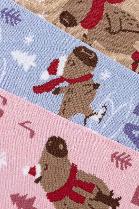 Medicine skarpetki bawełniane 3-pack RW25-LBDA05 multicolor RW25