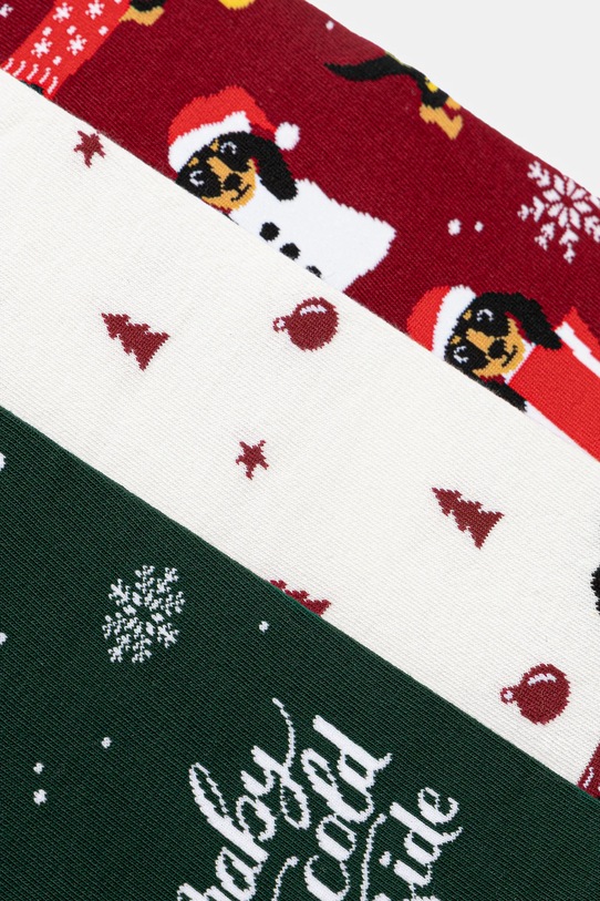 Medicine skarpetki bawełniane 3-pack RW25-LBDA06 multicolor RW25