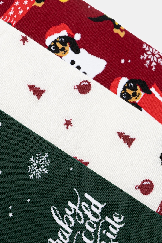 Medicine skarpetki bawełniane 3-pack RW25-LBDA06 multicolor RW25