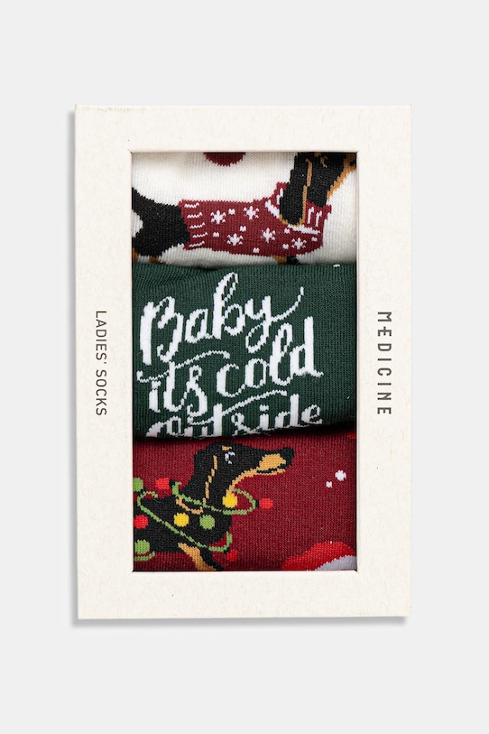 Odzież Medicine skarpetki bawełniane 3-pack RW25-LBDA06 multicolor