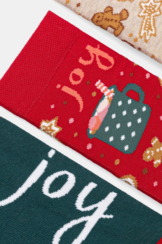 Medicine skarpetki bawełniane 3-pack RW25-LBDB03 multicolor RW25