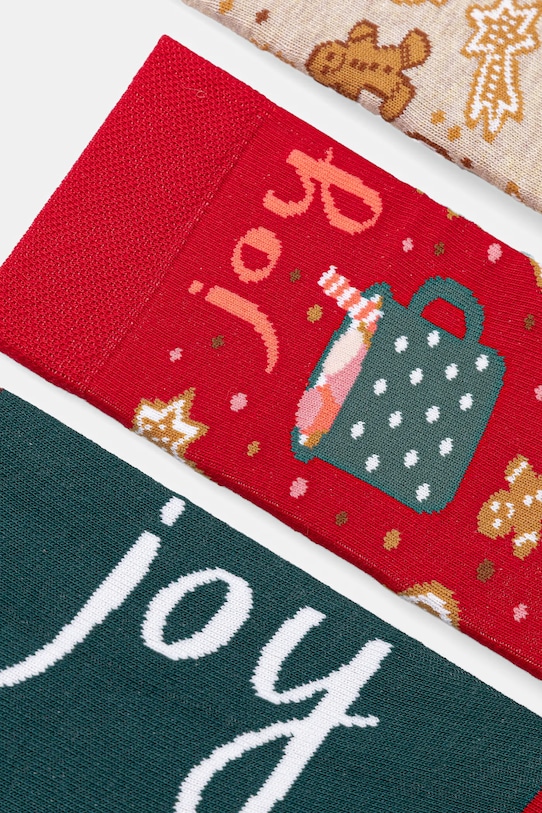 Medicine skarpetki bawełniane 3-pack RW25-LBDB03 multicolor RW25