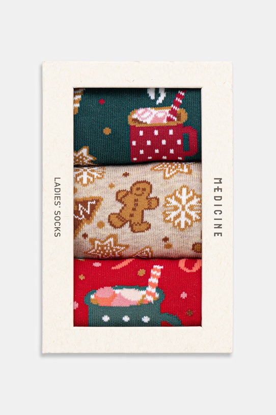 Odzież Medicine skarpetki bawełniane 3-pack RW25-LBDB03 multicolor