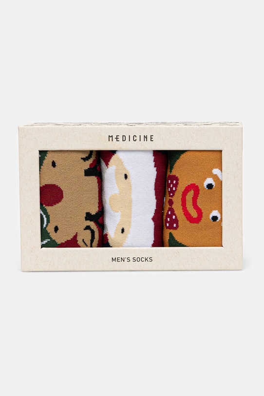 Odzież Medicine skarpetki bawełniane 3-pack RW25-LBMA02 multicolor